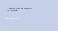 Desktop Screenshot of carmagnets.co.za
